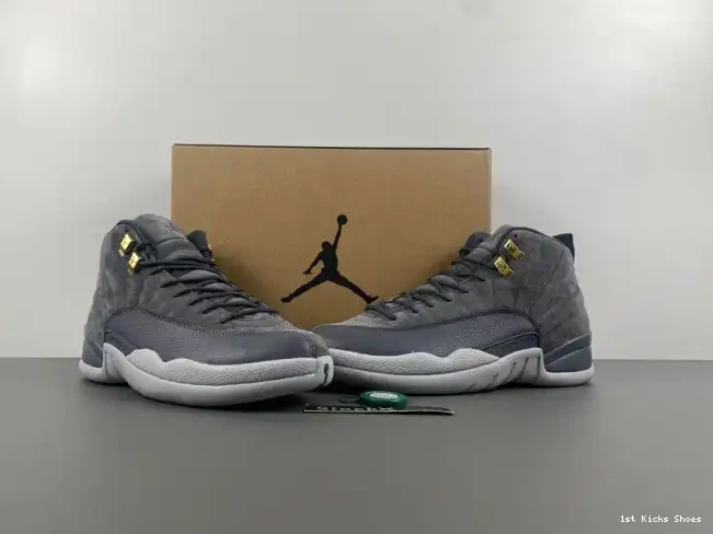 1st Kicks Shoes 130690-005 JORDAN 12 AIR mens RETRO 